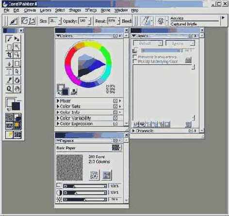 Учебник по Corel Painter 8.0