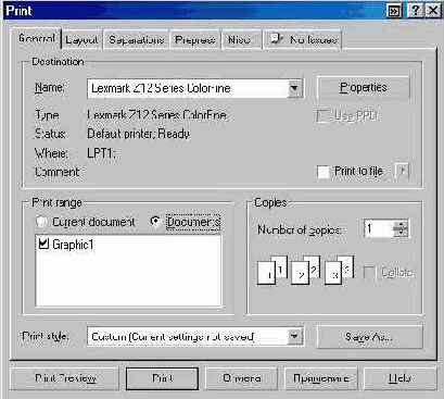 C  Corel Draw 10