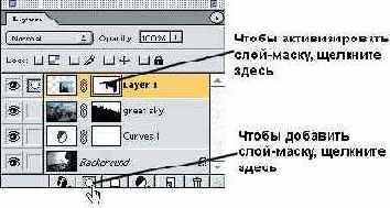 Как пользоваться маской слоя Как пользоваться маской слоя